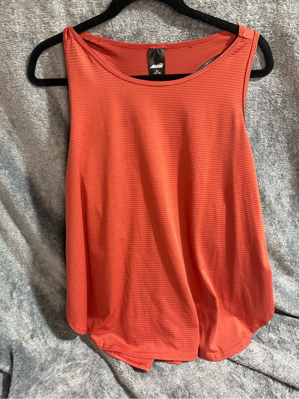 Avia Coral Sleeveless Ribbed Performance Tank